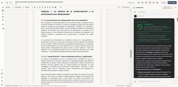 Cómo Refinar tu Borrador Académico con CriterIA: Una Guía para Investigadores